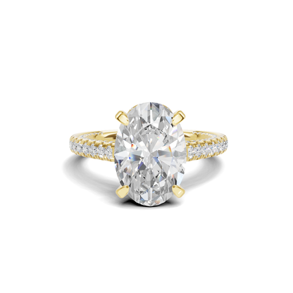 Elegant Pave Eternity Ring