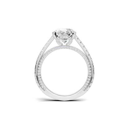 Elegant Pave Eternity Ring