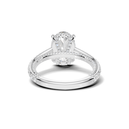 Elegant Pave Eternity Ring