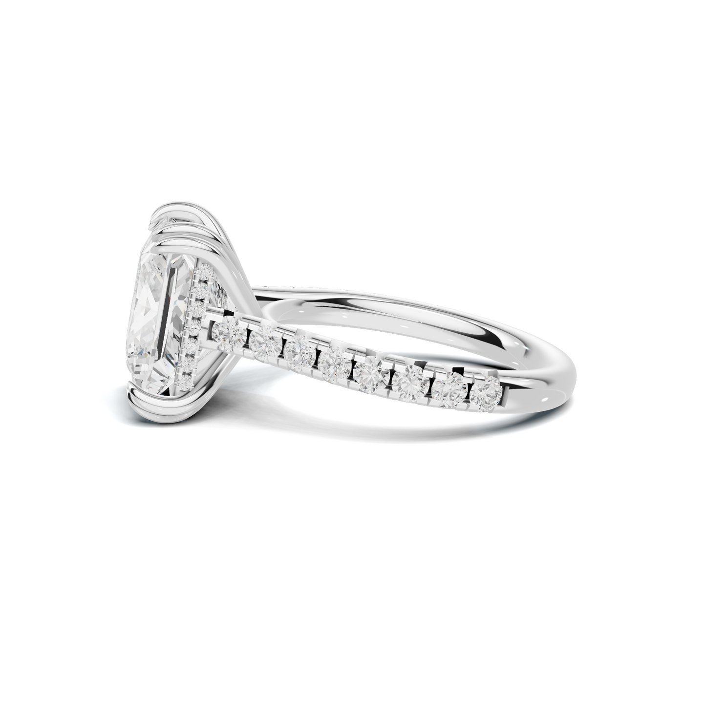 Elegant Pave Ring