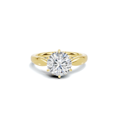 Elegant Six Prong Ring