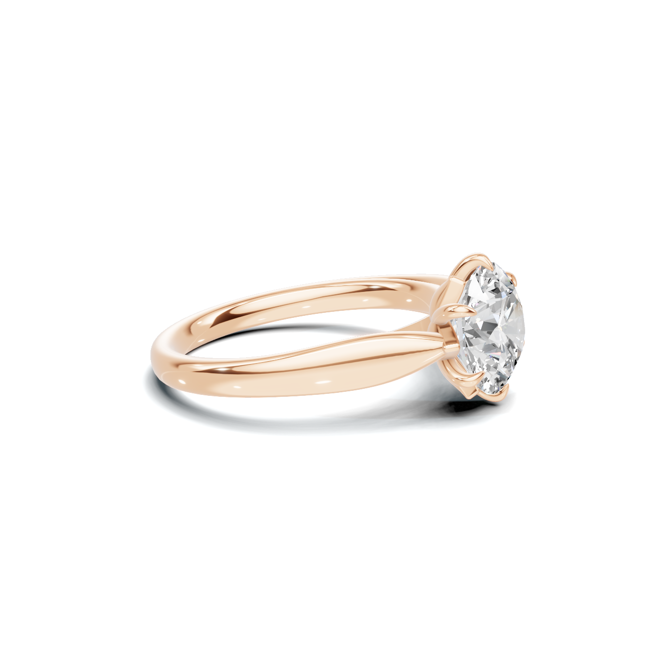 Elegant Six Prong Ring