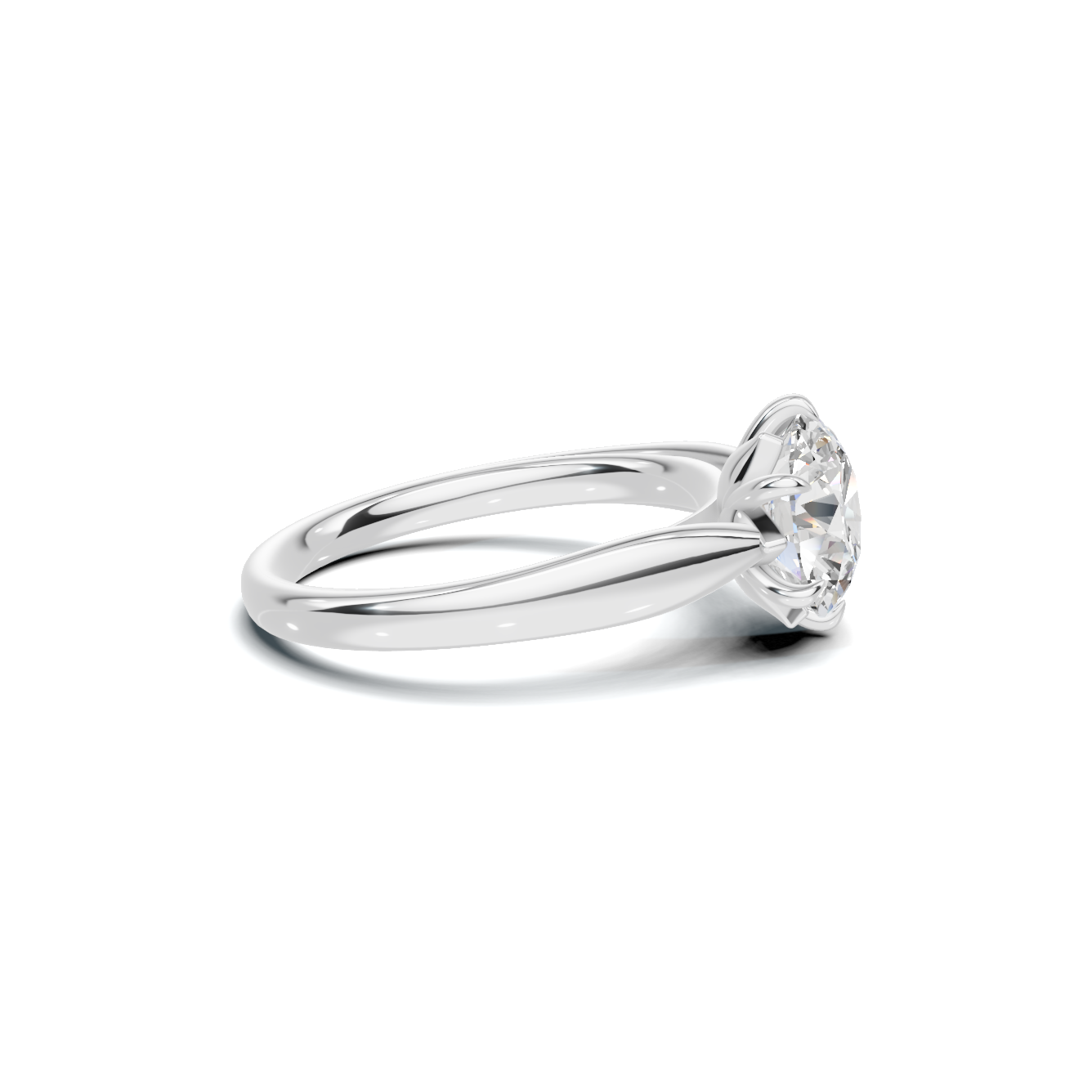 Elegant Six Prong Ring