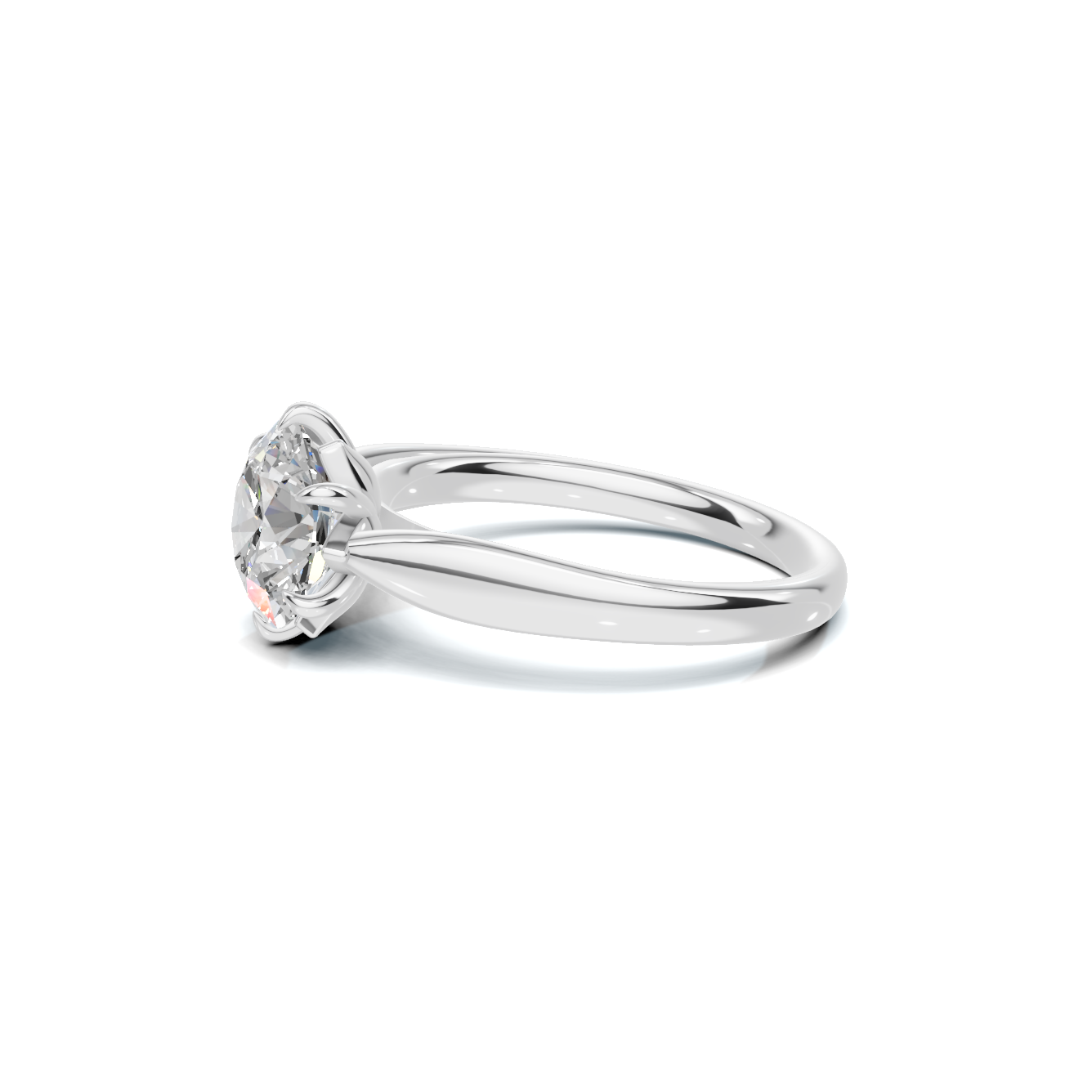 Elegant Six Prong Ring