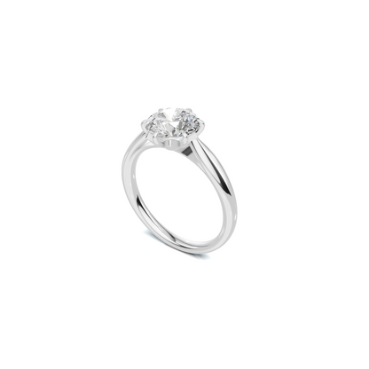 Elegant Six Prong Ring
