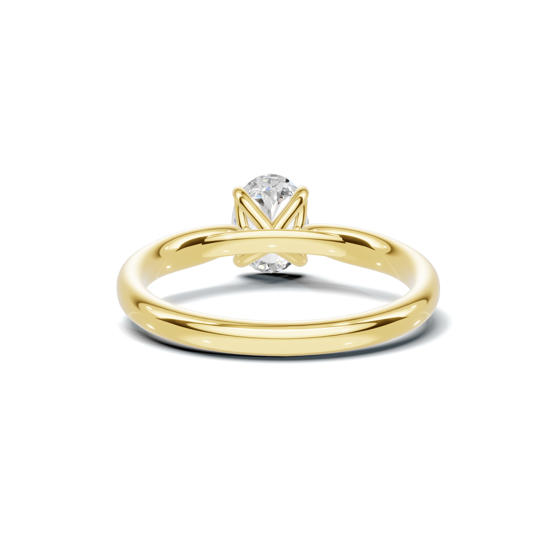 Elegant Solitaire Minimalist Ring