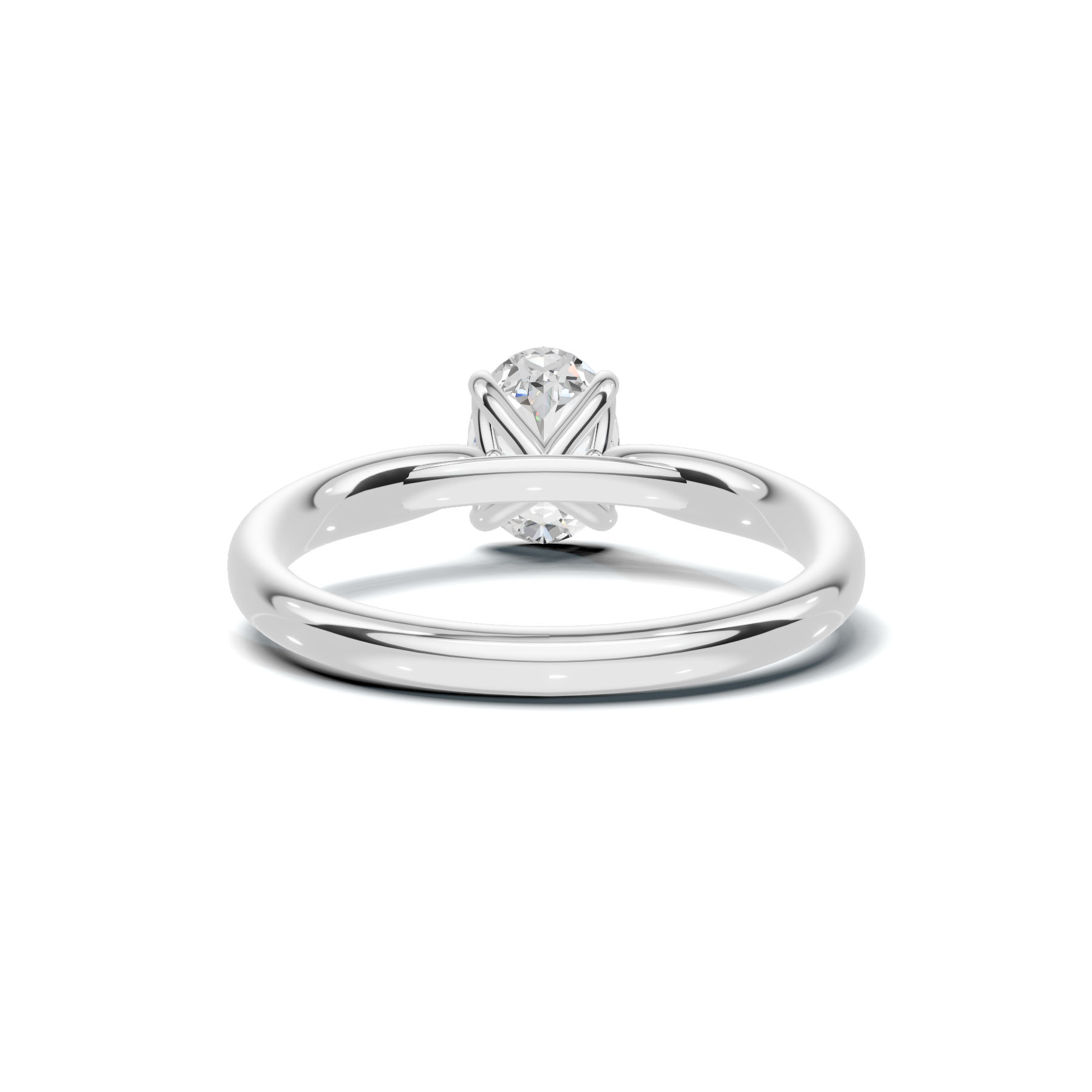Elegant Solitaire Minimalist Ring
