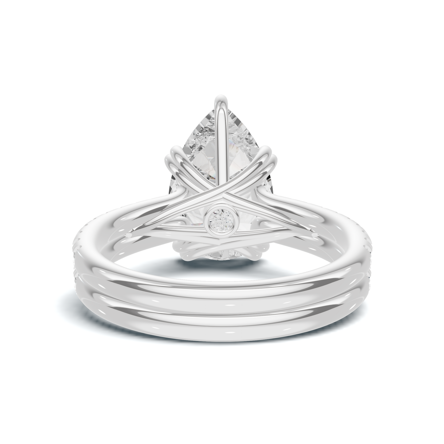 Elegant Teardrop Statement Ring