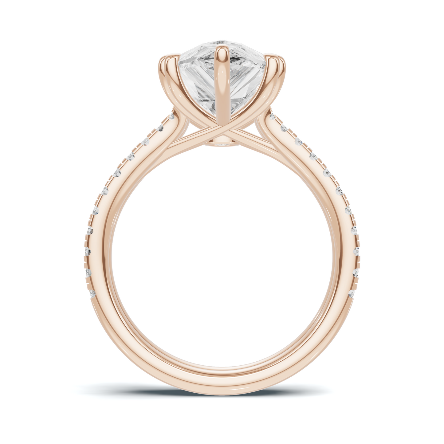 Elegant Teardrop Statement Ring