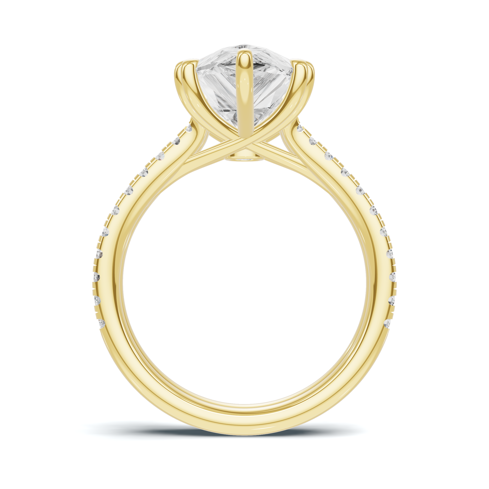 Elegant Teardrop Statement Ring