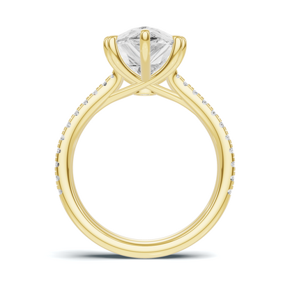 Elegant Teardrop Statement Ring