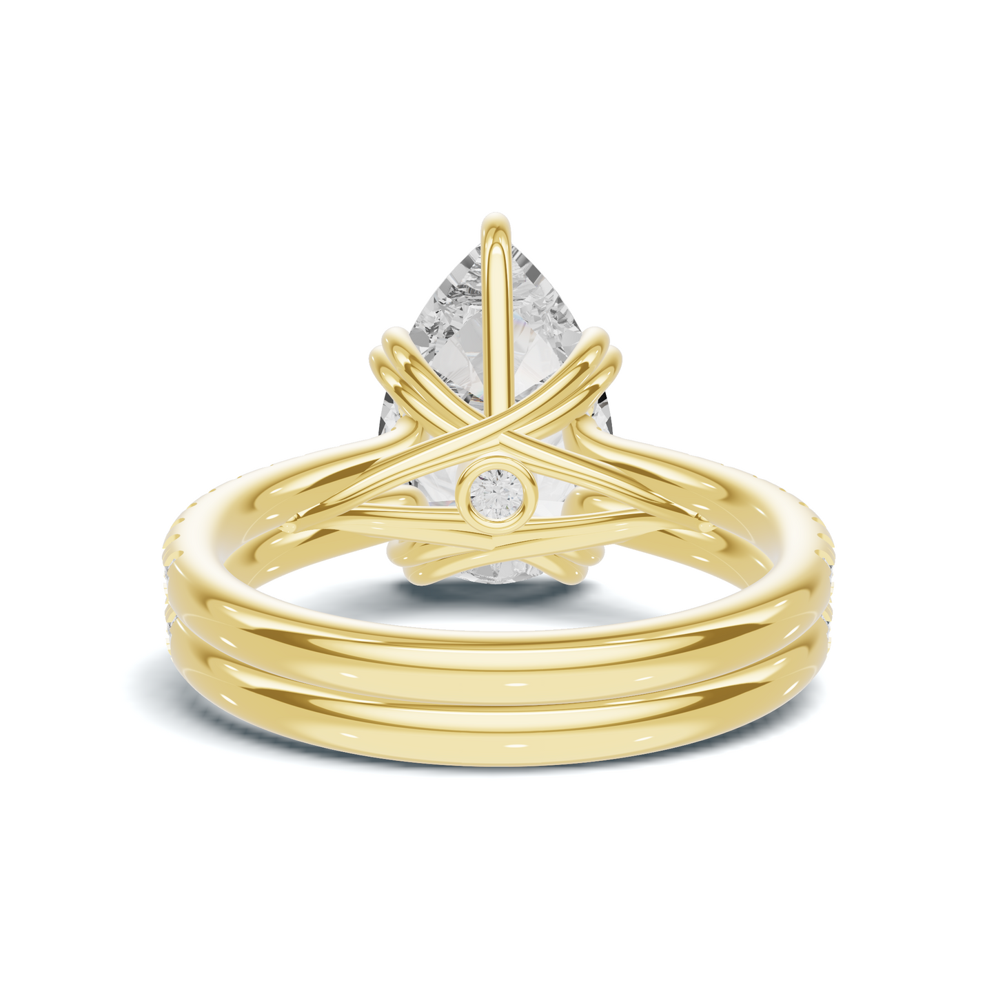 Elegant Teardrop Statement Ring