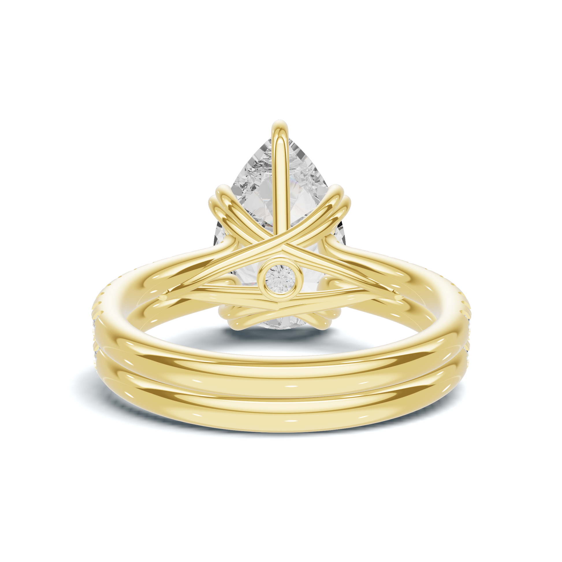 Elegant Teardrop Statement Ring