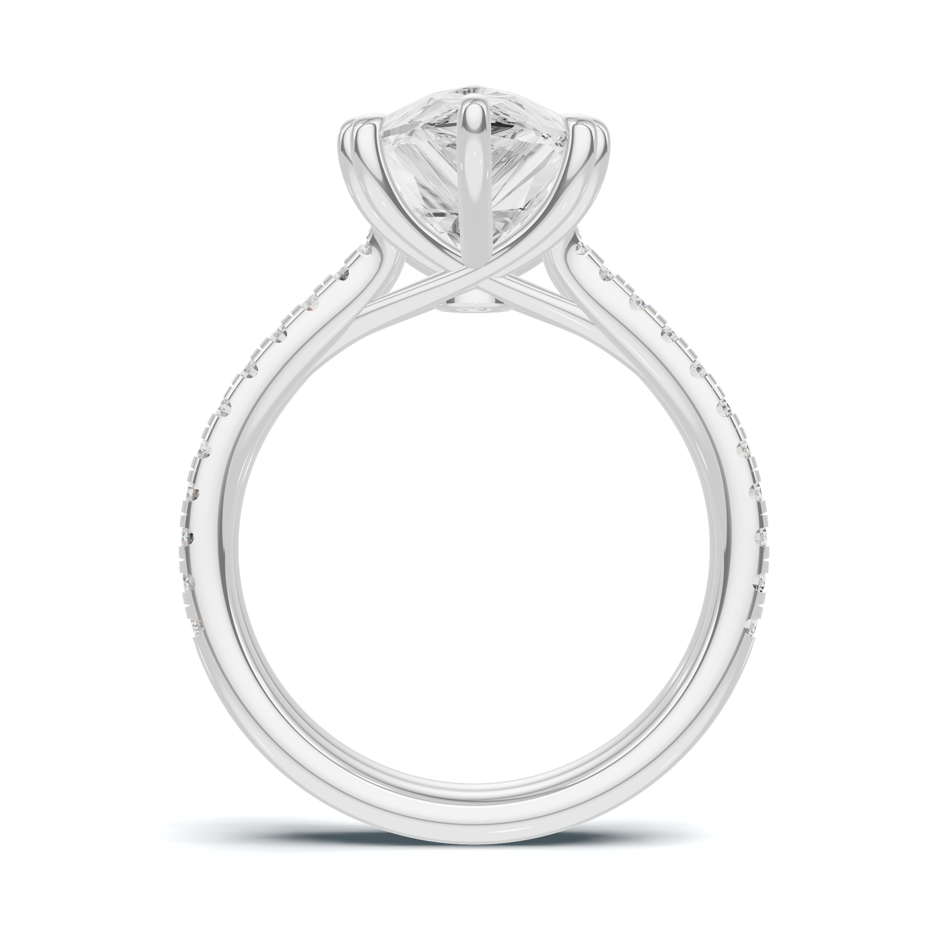 Elegant Teardrop Statement Ring