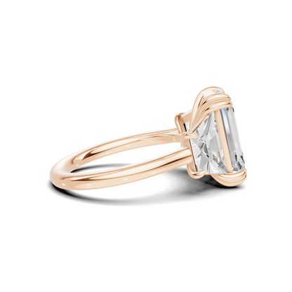 Elegant Trapezoid Accent Ring