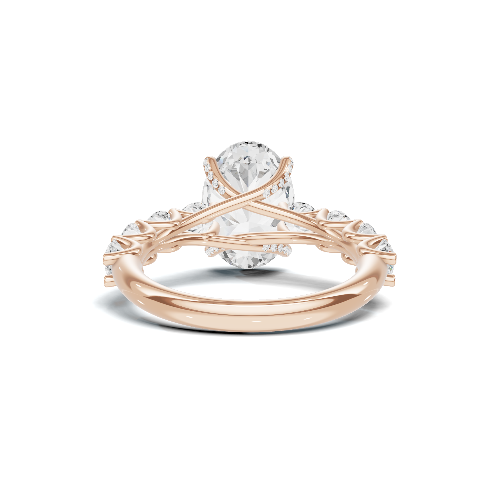 Elegant Twisted Accented Ring