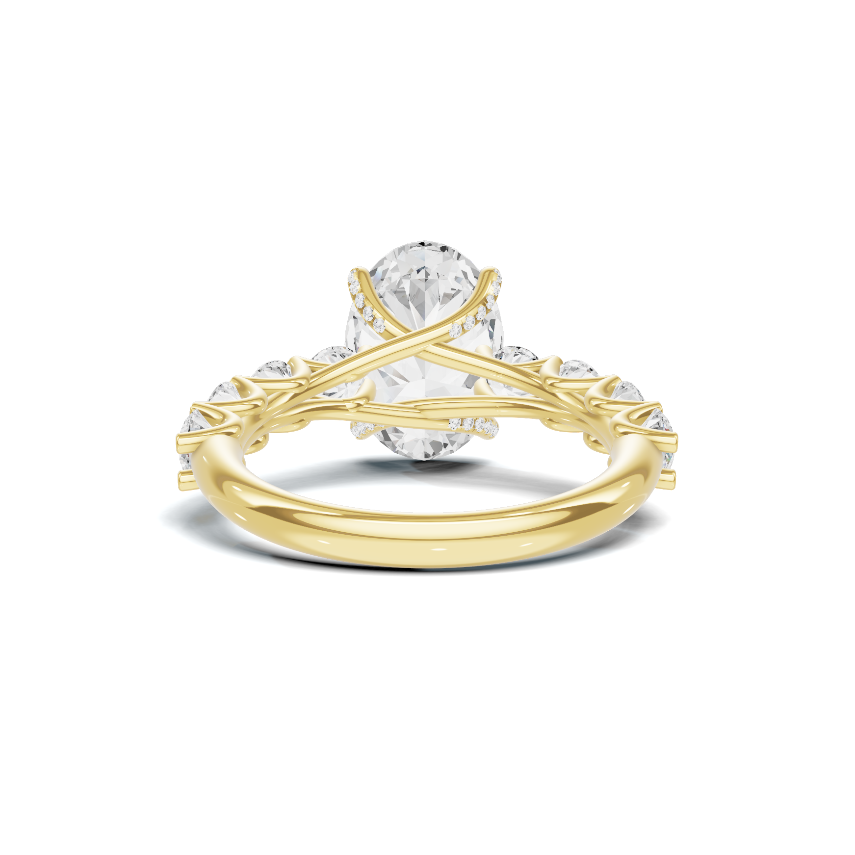 Elegant Twisted Accented Ring
