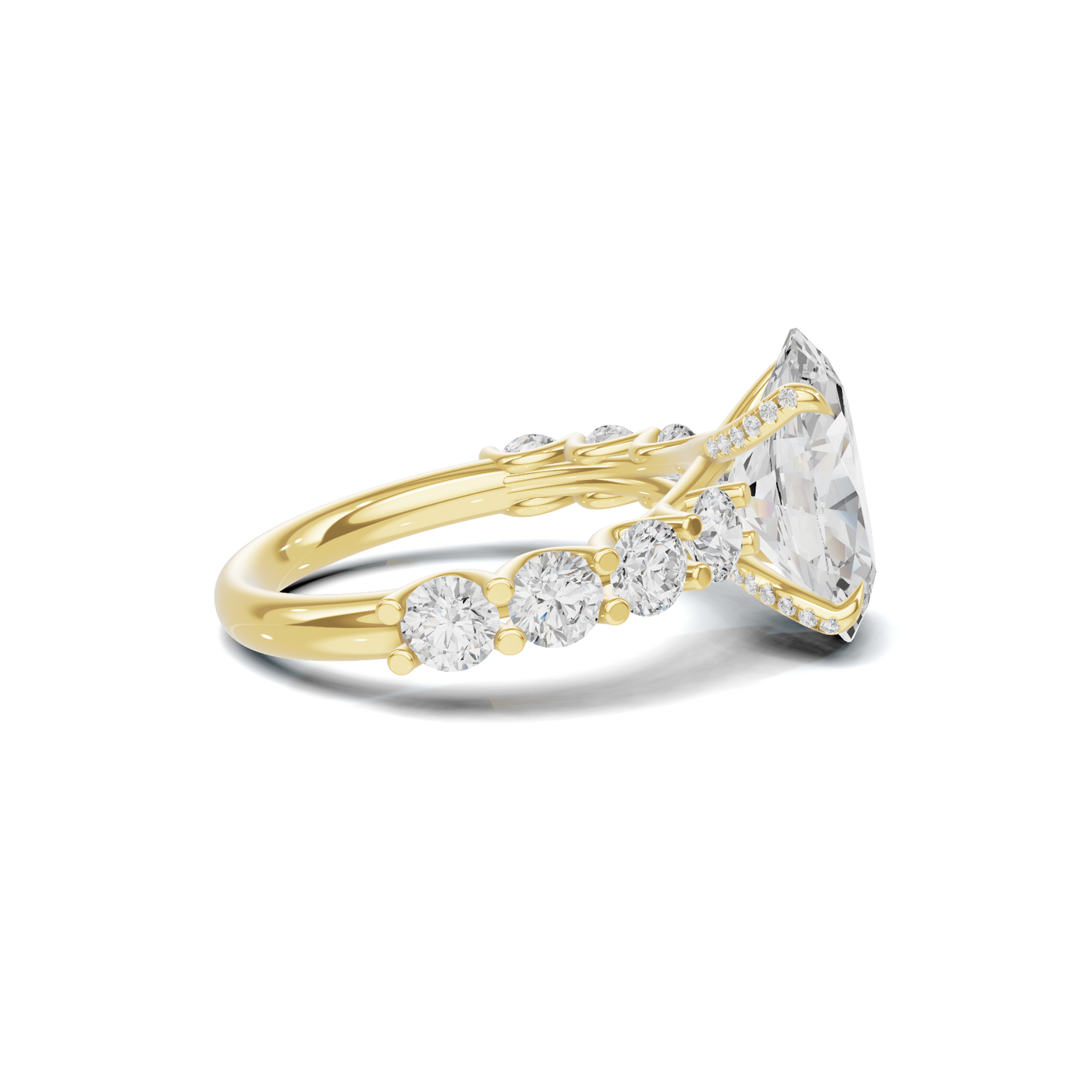 Elegant Twisted Accented Ring