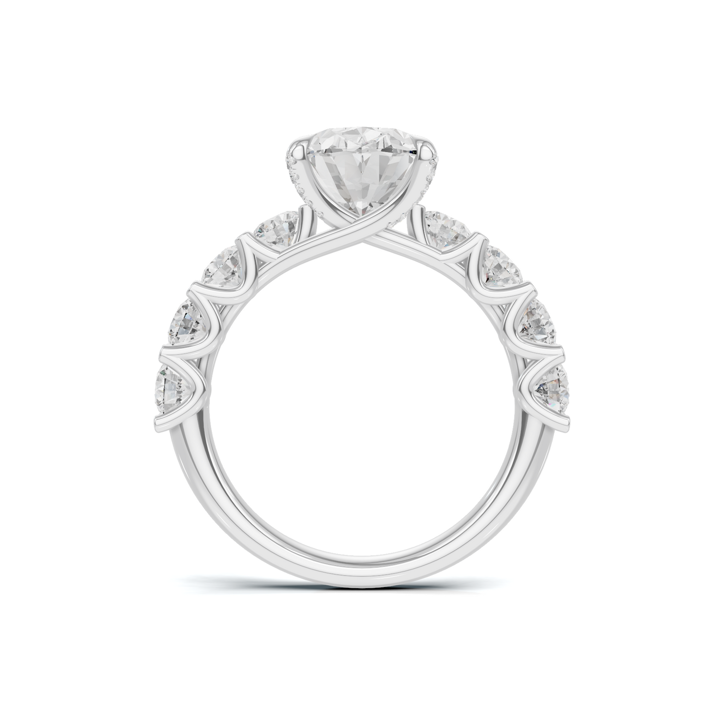 Elegant Twisted Accented Ring