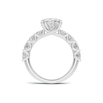 Elegant Twisted Accented Ring