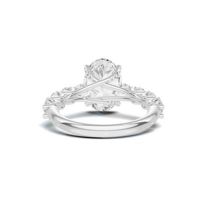 Elegant Twisted Accented Ring