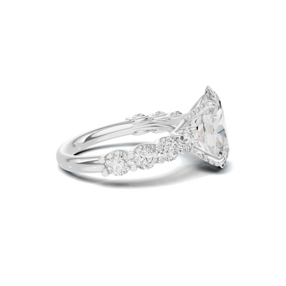 Elegant Twisted Accented Ring