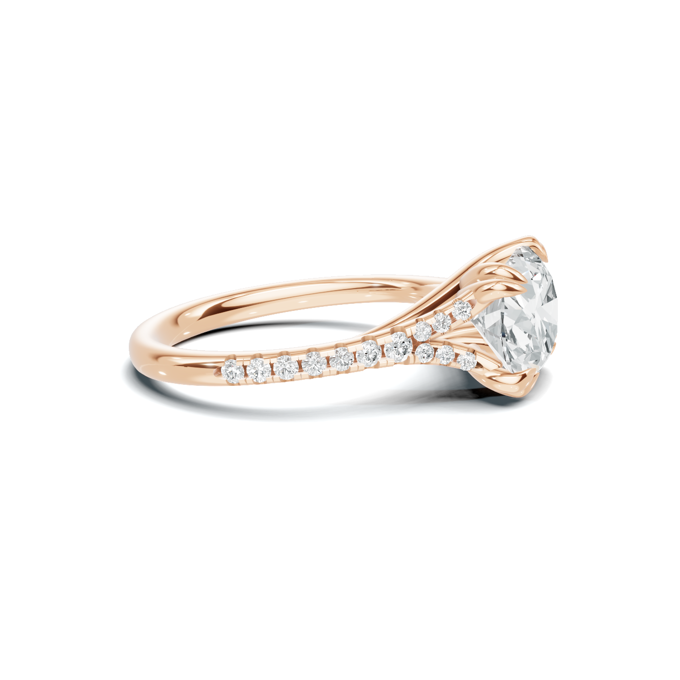 Elegant Twisted Band Ring