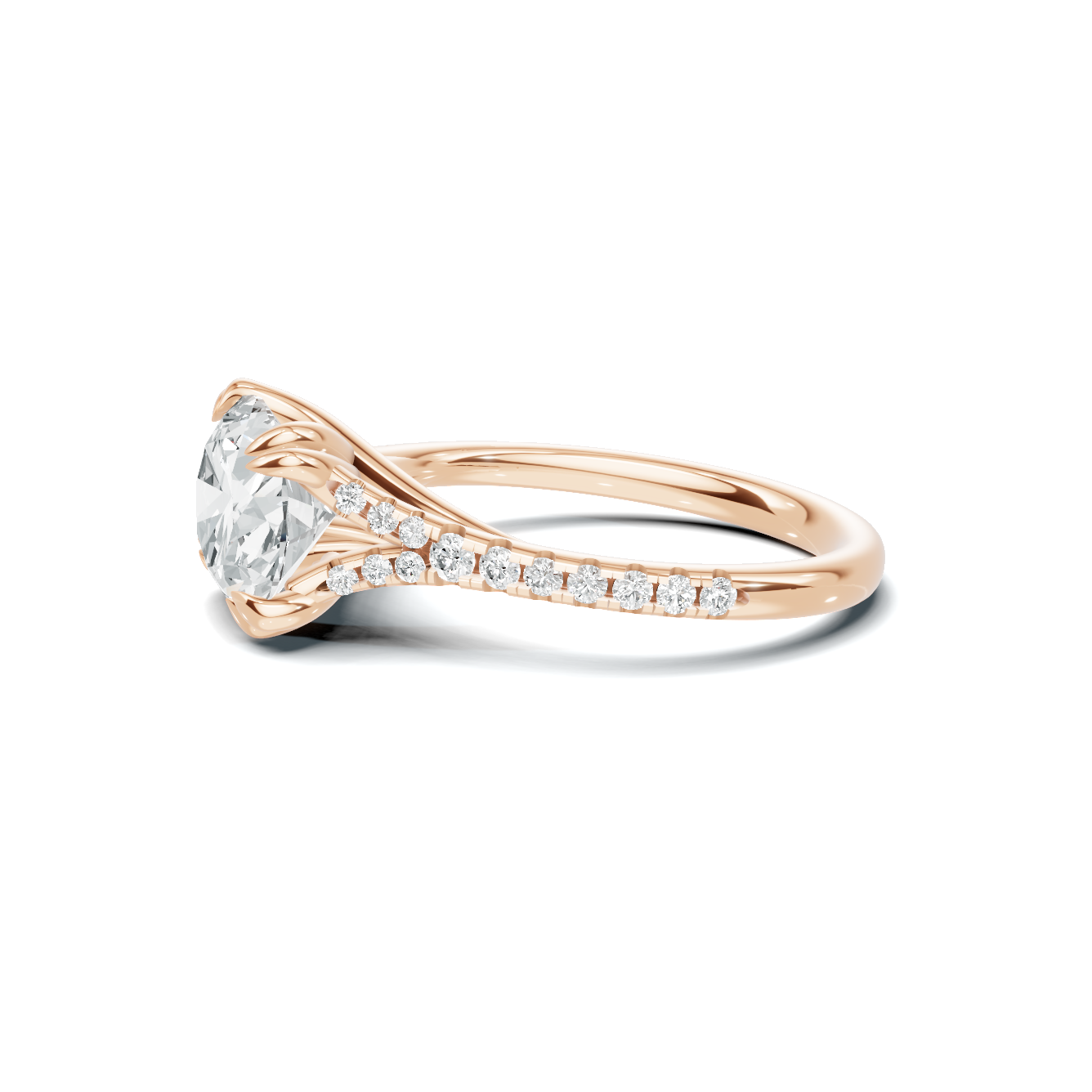 Elegant Twisted Band Ring