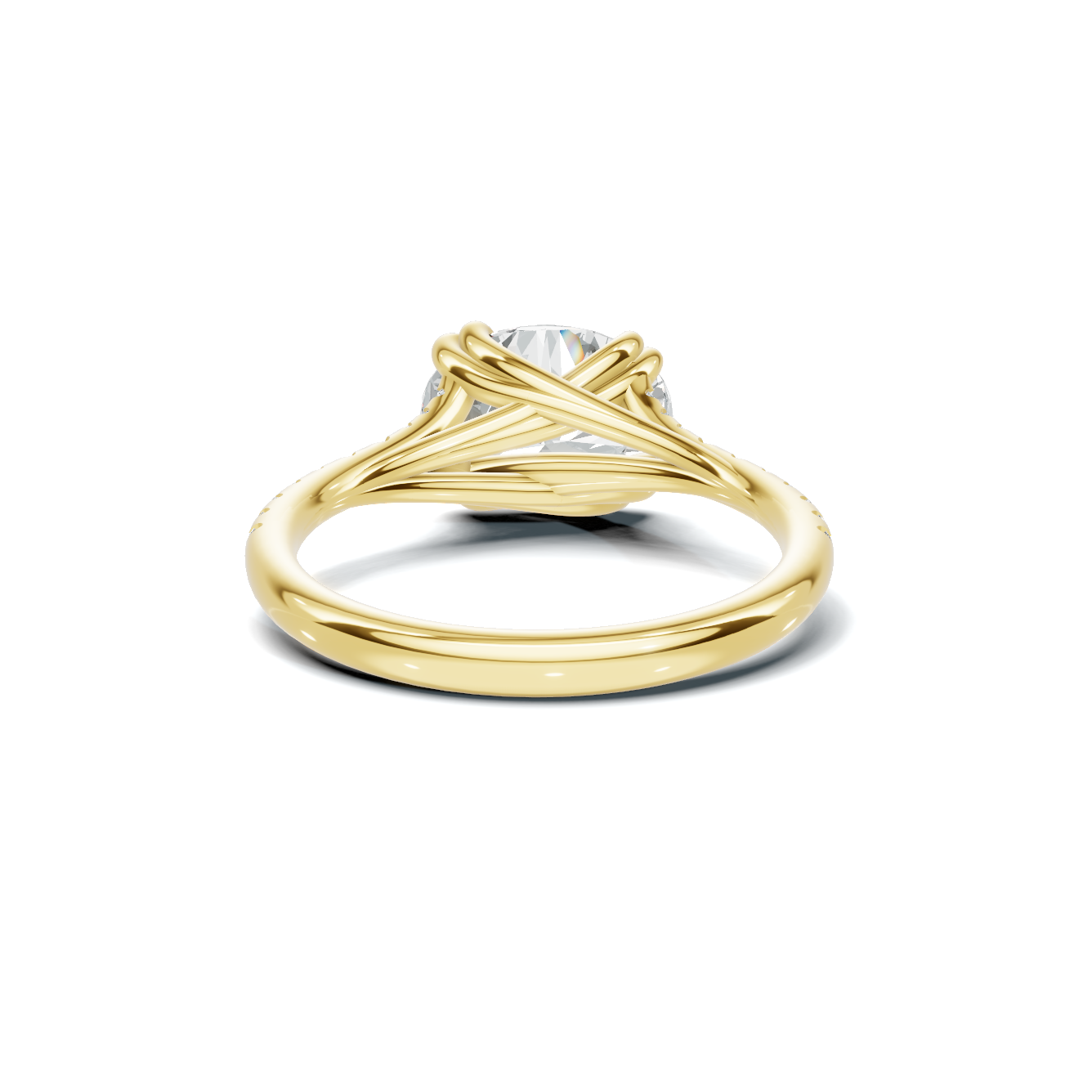 Elegant Twisted Band Ring