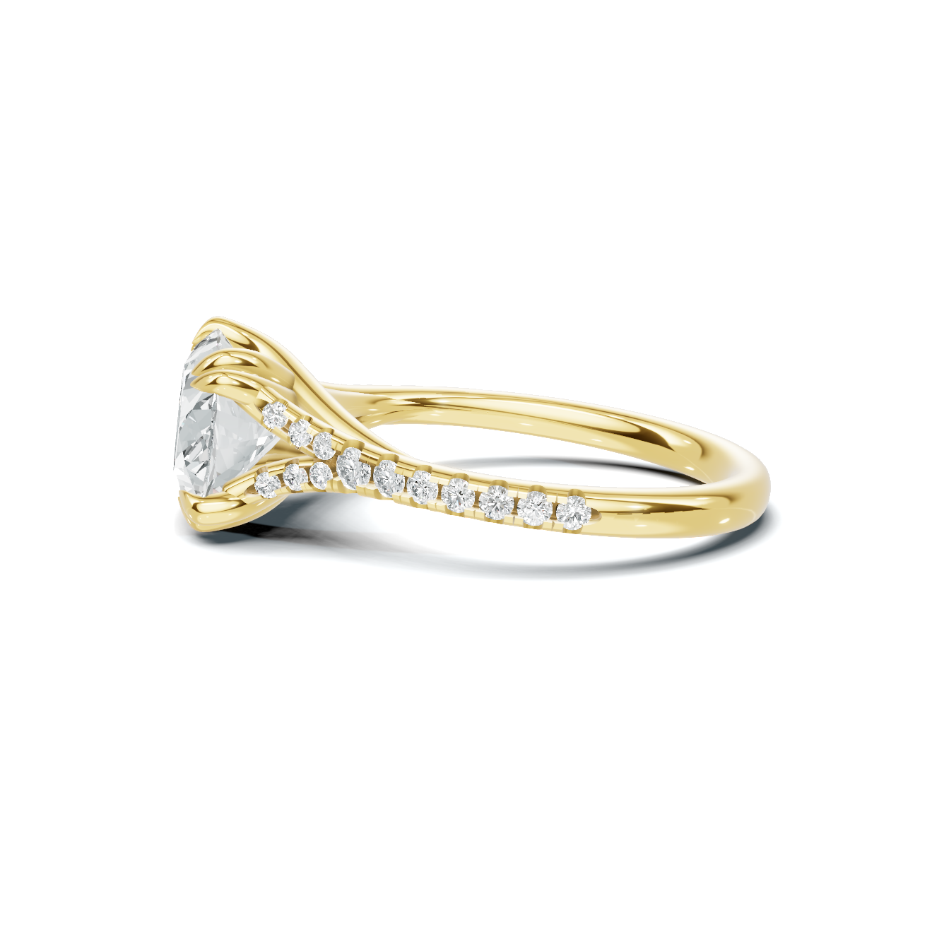 Elegant Twisted Band Ring