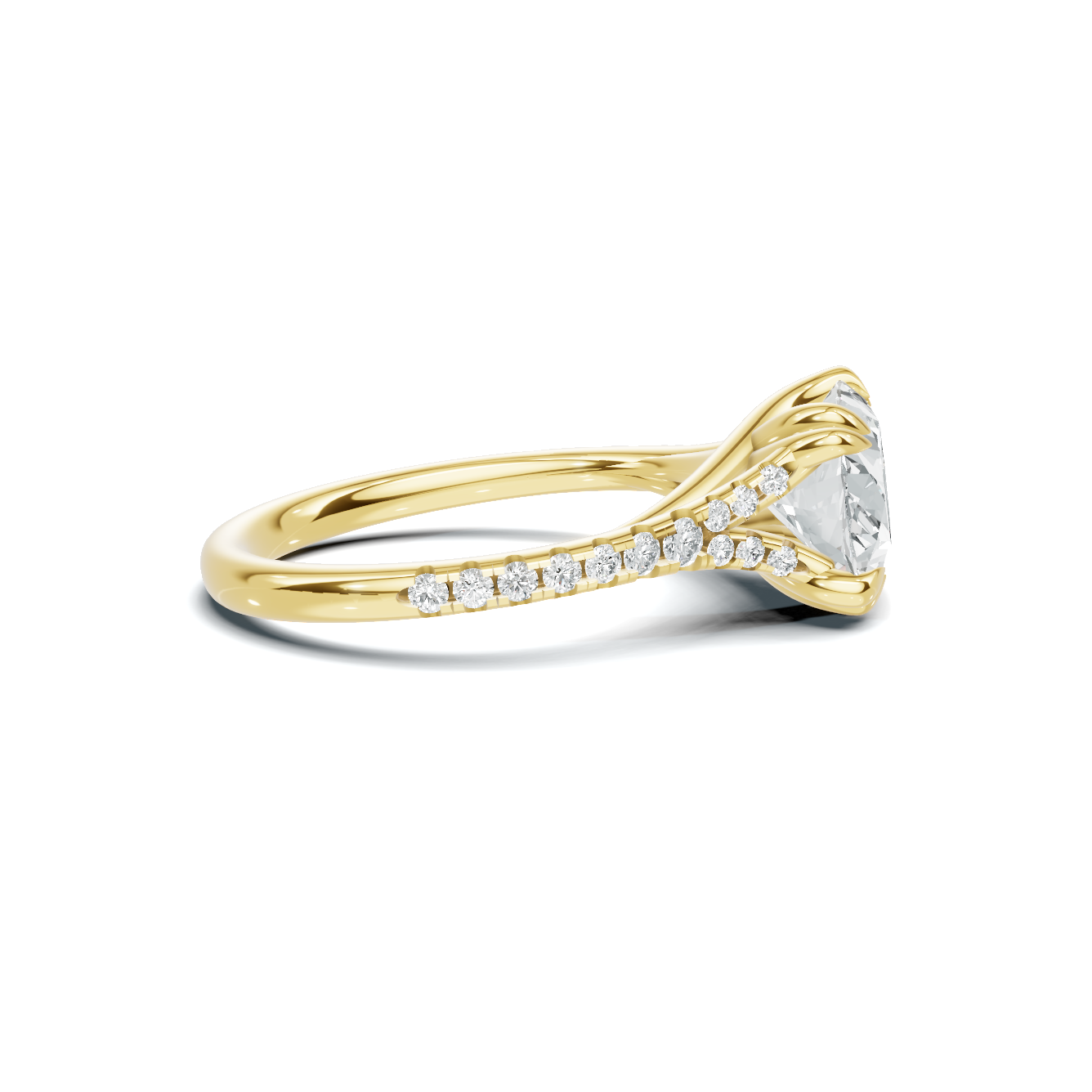 Elegant Twisted Band Ring