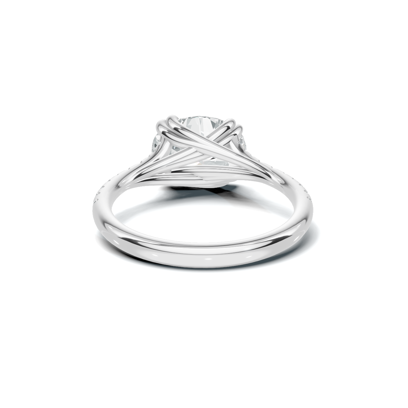Elegant Twisted Band Ring