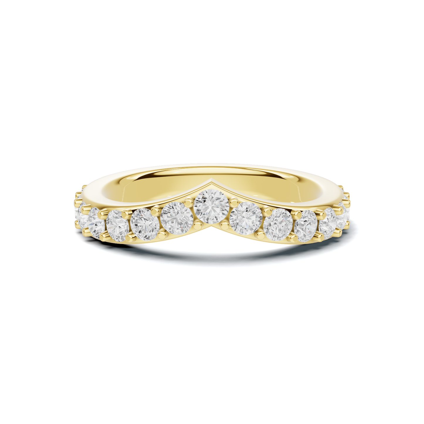 Elegant V Shaped Ring