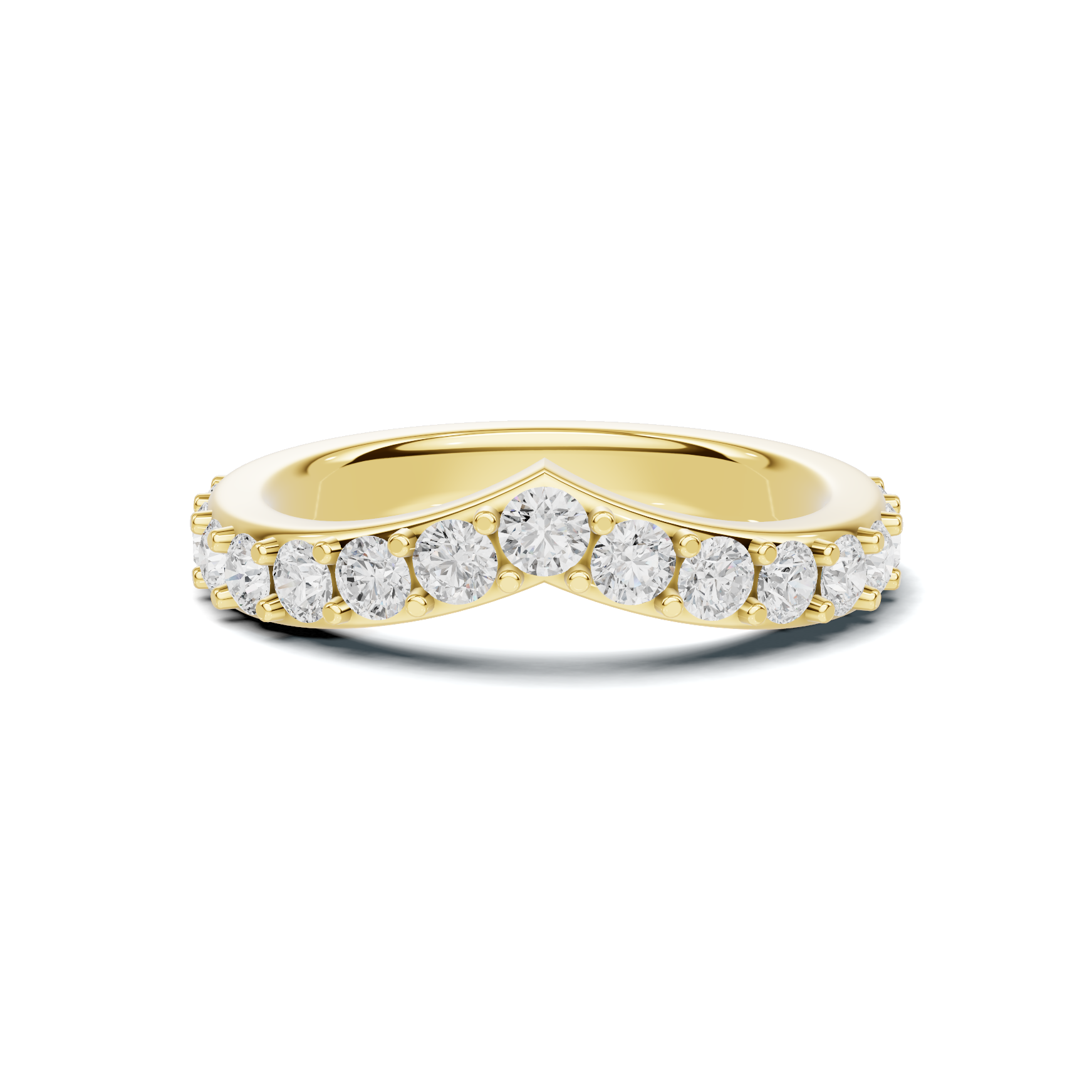 Elegant V Shaped Ring