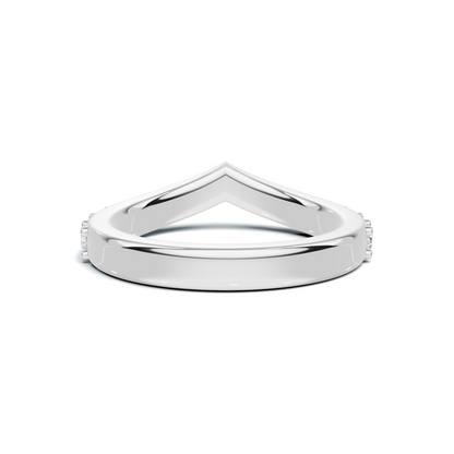 Elegant V Shaped Ring