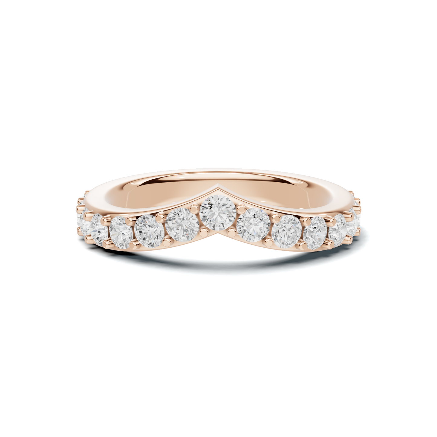 Elegant V Shaped Ring