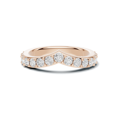 Elegant V Shaped Ring