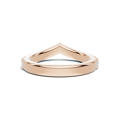 Elegant V Shaped Ring