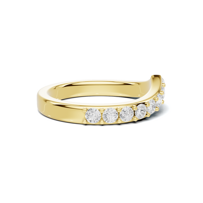 Elegant V Shaped Ring