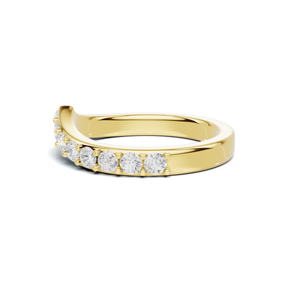 Elegant V Shaped Ring