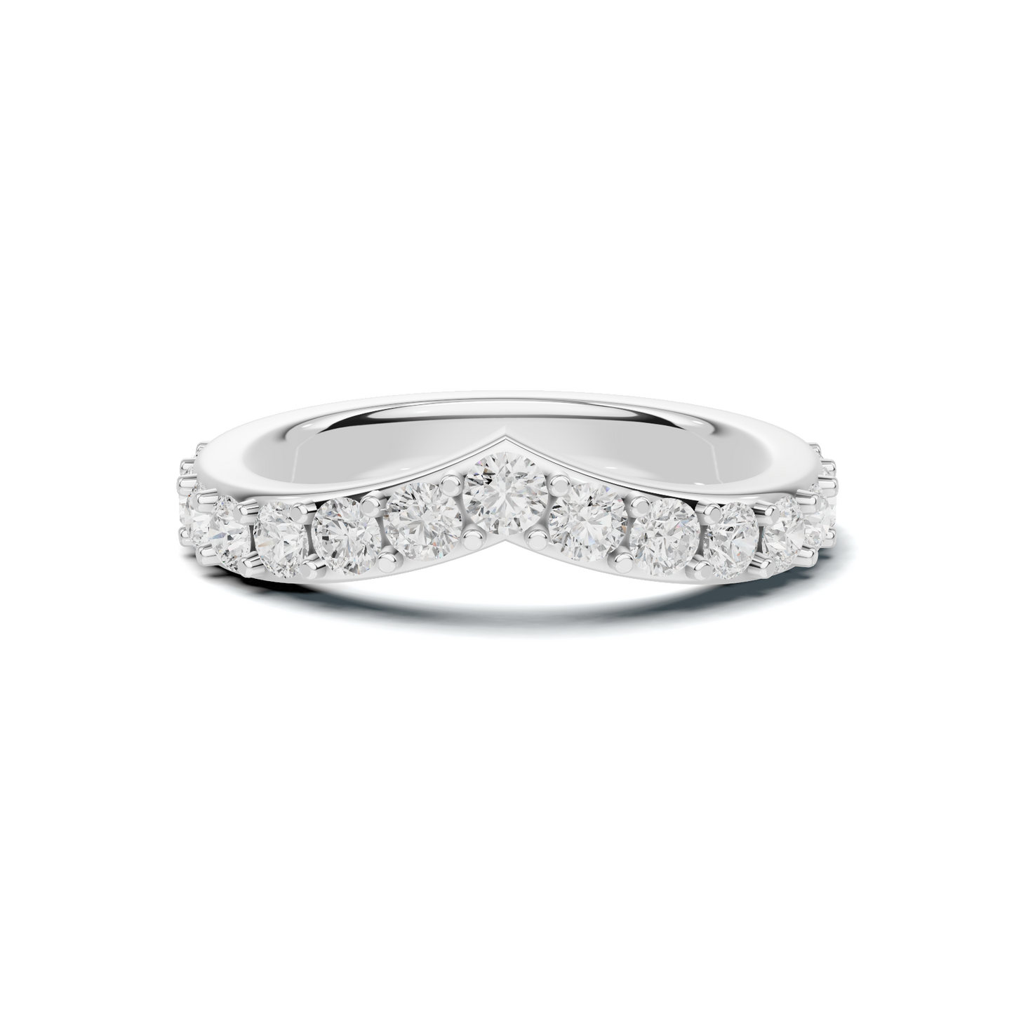 Elegant V Shaped Ring
