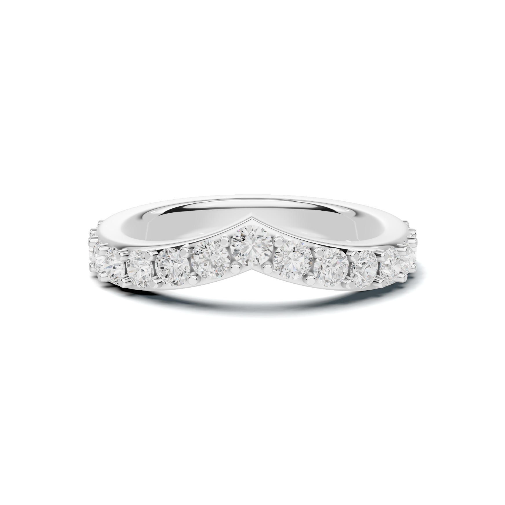 Elegant V Shaped Ring
