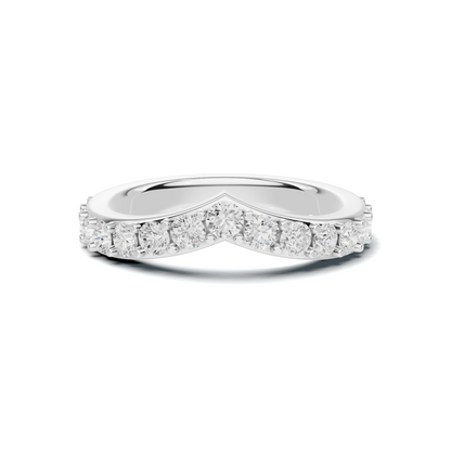 Elegant V Shaped Ring