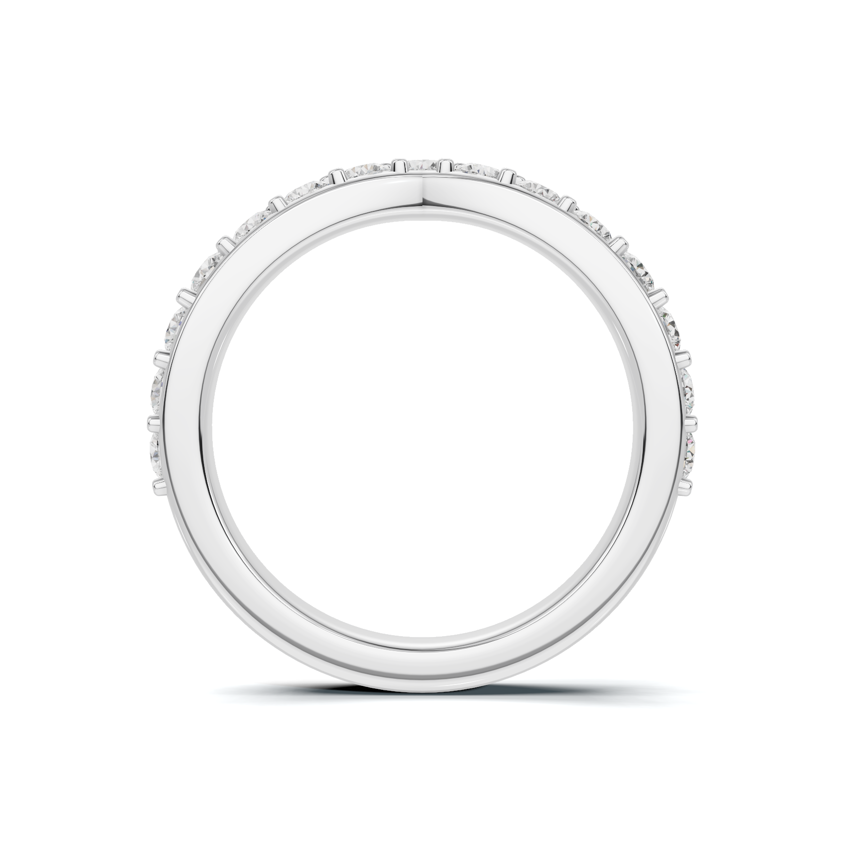 Elegant V Shaped Ring