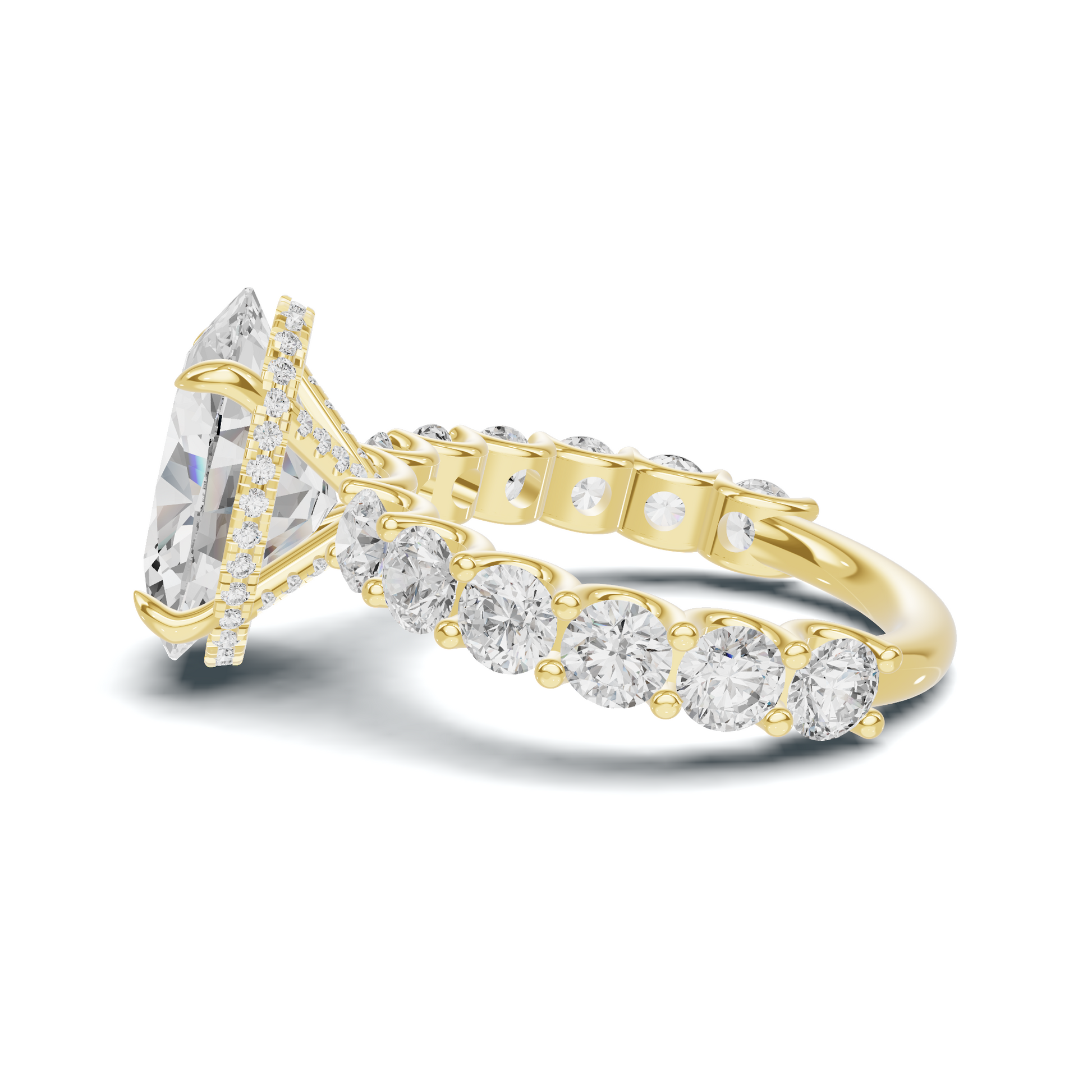 Elite Accented Band Ring
