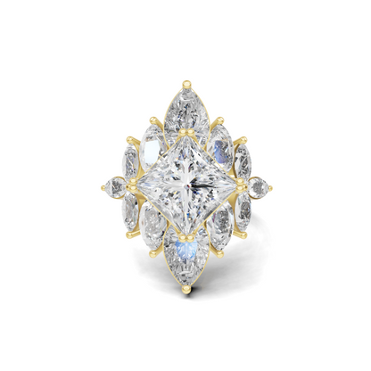 Elite Cluster Statement Ring
