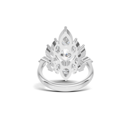 Elite Cluster Statement Ring
