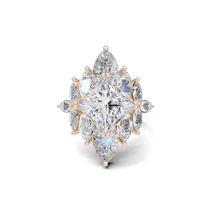 Elite Cluster Statement Ring