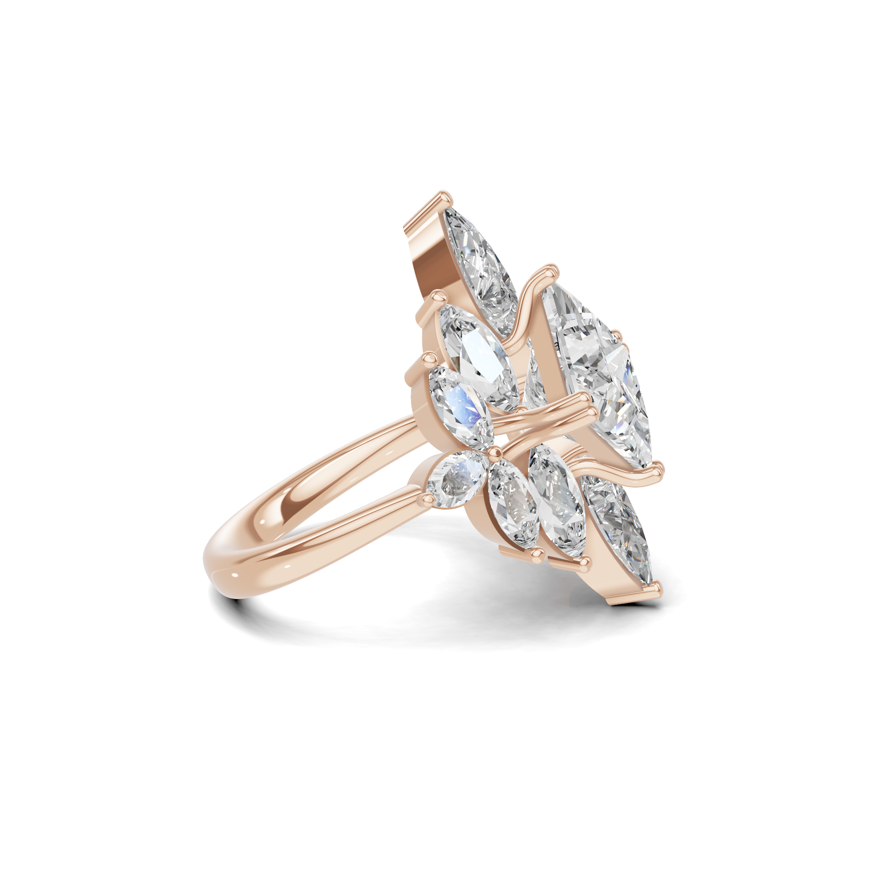 Elite Cluster Statement Ring