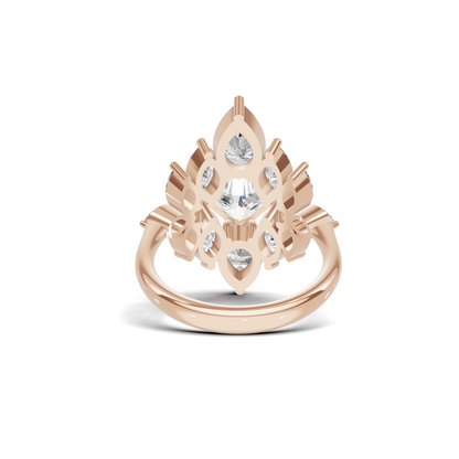 Elite Cluster Statement Ring